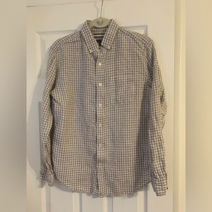 Banana Republic Camden Standard Fit Linen Shirt Size Small